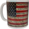 Rogue River Tactical Patriotic USA Flag Funny Coffee Mug Novelty Cup Gift America Pledge of Allegiance