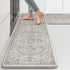 KIMODE Kitchen Mats Set of 2, Cushioned Anti Fatigue Non-Slip Kitchen Rugs, Padded Floor Mat for Sink, Laundry, Office