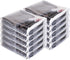 10-Pack Clear Vinyl Storage Bags with Display Pocket, 9 x 11 x 2 Inch