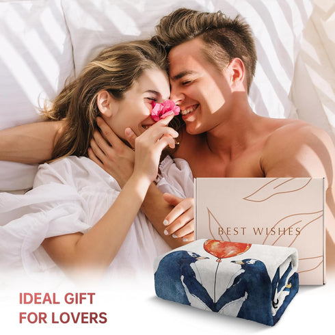 60'' 50'' SteadStyle Gifts for Him Her Boyfriend Girlfriend, Wedding Anniversary Blanket, Romantic I Love You Birthday