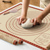 Silicone Baking Mat, 28" x 20" Extra Thick Non Stick Sheet with Measurement, Reusable Food Grade Dough Rolling Mat
