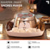 SHARPER IMAGE Electric Tabletop S'mores Maker, 6-Piece Set with 4 Skewers & 4 Serving Compartments