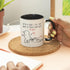 YouNique Designs 8 Year Anniversary Mug, 11 Ounces, Funny 8th Coffee Mug for Him and Her, Black Handle, 1 Count