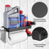 Tongyuyan 2 Garage Paper Towel Holder with Shelf & Detachable Hooks - Wall Mount Shop Towel Holder & Paper Towel Holder
