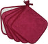 100% Cotton Kitchen Terry Pot Holder Set of 5, Heat Resistant Coaster for Cooking and Baking, Wine