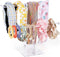 Acrylic Headband Holder, Clear Scrunchie Holder Organizer, Hair Accessories Display Stand for Women and Girls