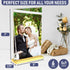 5x7 6 pack, Luxurious Acrylic Gold Frames, Stunning Photo Displays, Enhance Your Event Ambience with Exquisite Gold