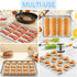 TeamFar 16 x 12 x 1 Inch Baking Sheet with Rack, Stainless Steel Cookie Baking Pan Tray for Roasting Cooling