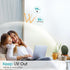 Coavas Window Privacy Film, Frosted Glass Window Clings, Decorative Bathroom Door Window Coverings