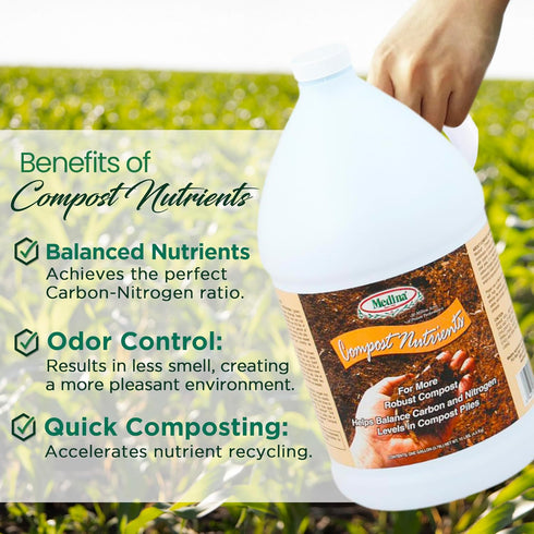 1 250 lbs. Medina Compost Nutrients - Compost Activator & Accelerator for Soil Improvement with Composting Cultures;