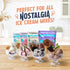 Nostalgia Electric Ice Cream Maker, Parlor Style, Old Fashioned Soft Serve Machine, 4 Quart