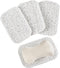 Emlim 4 Pack Soap Holder PadSoap Holder for Kitchen & BathroomWhite Non-Slip Soap