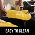 BPA-Free Soft Silicone Oven Mitts, Ultra Heat Resistant with Thick Cotton Liner, Long Slip Resistant Pot Holders