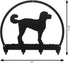 SWEN Products Labradoodle Metal Key Chain Hanger - Leash Holder