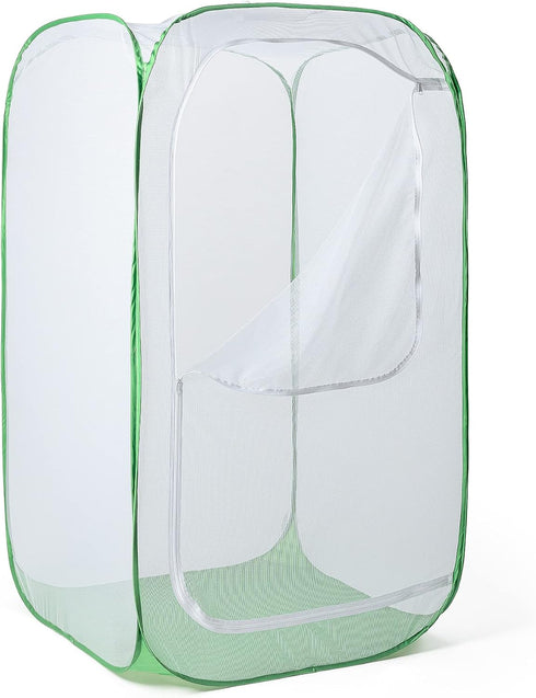 48" 28 28 48 Inches Outdoor Mesh Plant Enclosure, Mesh Plant Cover for Pests, Bird and Pest Protection Guard for Fruit