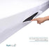 PlushDeluxe Queen Size Premium Mattress Encasement - Waterproof, Bedbug Proof, 6-Sided Protection