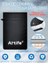 4 Pack XXL Winter Faucet Covers - Insulated Hose Bib Socks in Black