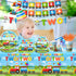 Gupesxu Decorations,142Pcs 2nd Shower,2nd Chugga Chugga Two Two Party Train Birthday Tableware Plates,Napkins,Cups