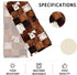 Decor(13x72 inch) Cowhide Table Runner,Dining Decor for Kitchen Coffee Table Family Dinners Holiday Parties Wedding