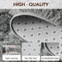 5x8 FinRec Area Rugs for Bedroom Living Room, Feet Fluffy Shaggy Rug, Non-Slip Soft Shag Rug for Nursery Kids Room Dorm