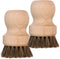Redecker Coffee Filter Brush Set of 2, Horsehair and Beechwood, Made in Germany