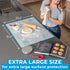 XXL Silicone Pastry Mat – Non-Slip Easy-Clean Rolling Mat for Dough, Cookies, Pizza & Fondant