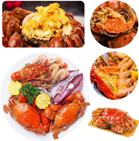 6Pcs Crab Legs Crackers Set, Tools for Lobster, Crab, Crawfish, Prawns, Easy Opener Shellfish Picks Knife