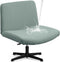 YISUN Waterproof Criss Cross Chair Cover, Stretch Jacquard Armless Chair Slipcover Washable