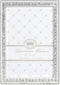 Lawrence Frames 4x6 Sarah Silver Metal Crystal Picture Frame