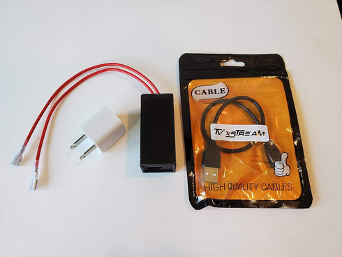 WiFi Smart Switch Fireplace Remote Control ON/Off for Voice Activated Millivolt Gas Valve