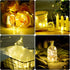 4 Pack 20 Wine Bottle Lights with Cork Switch for Liquor Bottles Rechargeable Battery Operated Led Bottle Stopper Warm