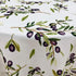 CAIT CHAPMAN HOME COLLECTION Olive Leaves and Branches Printed Tablecloth (70" Round, Easy-Care Fabric)