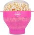 POPCO Silicone Microwave Popcorn Popper | Collapsible Bowl BPA Free and Dishwasher Safe - 15 Colors Available