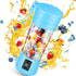 Portable Blender for Shakes and Smoothies - 6 Blades Juicer Cup, USB Rechargeable, Personal Blender for Kitchen and