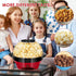 TLGREEN 6 Quart Popcorn Machine - 28 Cups, Electric Hot Oil Popcorn Maker with Nonstick Plate