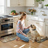 Sets 2,Non Sink,Laundry,Home,Office,Desk(17"x29"+17"x47") LEEVAN Kitchen Mats Cushioned Anti Fatigue of Slip Waterproof