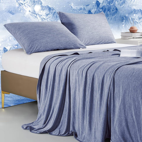 Marchpower Cooling Blanket for Hot Sleepers, Arc-Chill Q-MAX>0.5 Cooling Blanket, Instant Cool