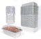 Disposable Loaf Pans with Lids, 50 Pack 2lb Aluminum Foil Bread Pans, Perfect for Baking and Takeout