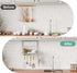 TQVAI Over Sink Dish Drainer Drying Rack, Stainless Steel Foldable Wall Mounted Dish Racks with Drainboard Hanging Rod