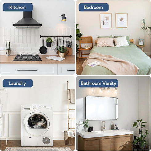 2 Pack GRANNY SAYS Shower Caddy Hanging, Bathroom Shelves for Shower, Waterproof Shower Shelf for Inside Shower, Shower