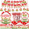 Dydamud Mushroom Birthday Decorations, 150PCS Mushroom Theme Party Tableware Include Plates, Napkins, Tablecloth,