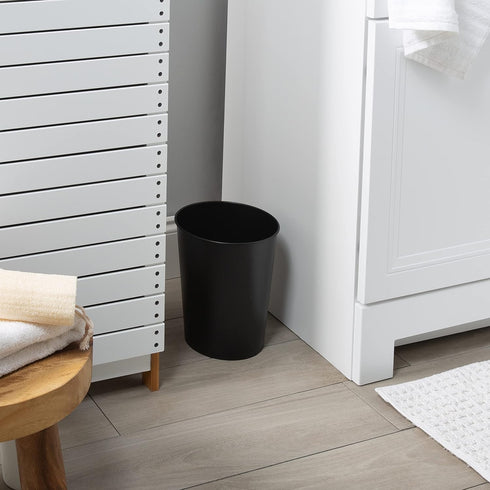 Bath Bliss 5 Liter Small Wastebasket - 2 Pack, Round Open Top Trash Can