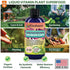 18 8oz Gardenera Professional Citrus Tree Superfood Spray Mist for Home Gardening | Micro-Fungi Enriched Fertilizer