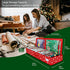 Christmas Wrapping Paper Storage Organizer, Heavy Duty Gift Wrap Bag with Pockets, Fits Holiday Accessories (Large)