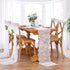 B-COOL White Lace Table Runner, 14 X 120 Inch Vintage Floral for Rustic Wedding Reception