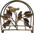 Cast Iron Bird & Tree Classic Napkin Holder - Tabletop Freestanding Tissue Dispenser, Bronze