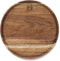 Round Wood Tray, Wooden Serving Tray, Acacia Appetizer Charcuterie Board, Kitchen Countertop Organizer 11.8"