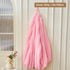 MEGO Kids Fluffy Faux Rabbit Fur Bean Bag Chair Cover(No Filler), Soft Shaggy Wide Striped Stuffed Animal Storage Bean