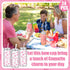 Chuangdi 24 Sets 14 oz 24 25 Pink Bow Bottles with Straws and Metal Lids Plastic Coquette Bottles Paper Straws Tumbler