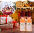 Encheng 5oz Woozy 5oz Set 35 Hot Sauce Bottles with Lids,Clear Bottles with Shrink Capsules,Small Wine Making Bottles